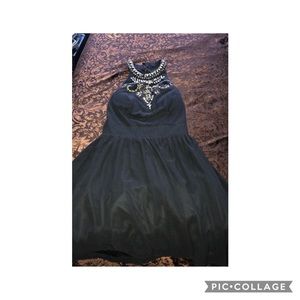 Elegant mid length gown